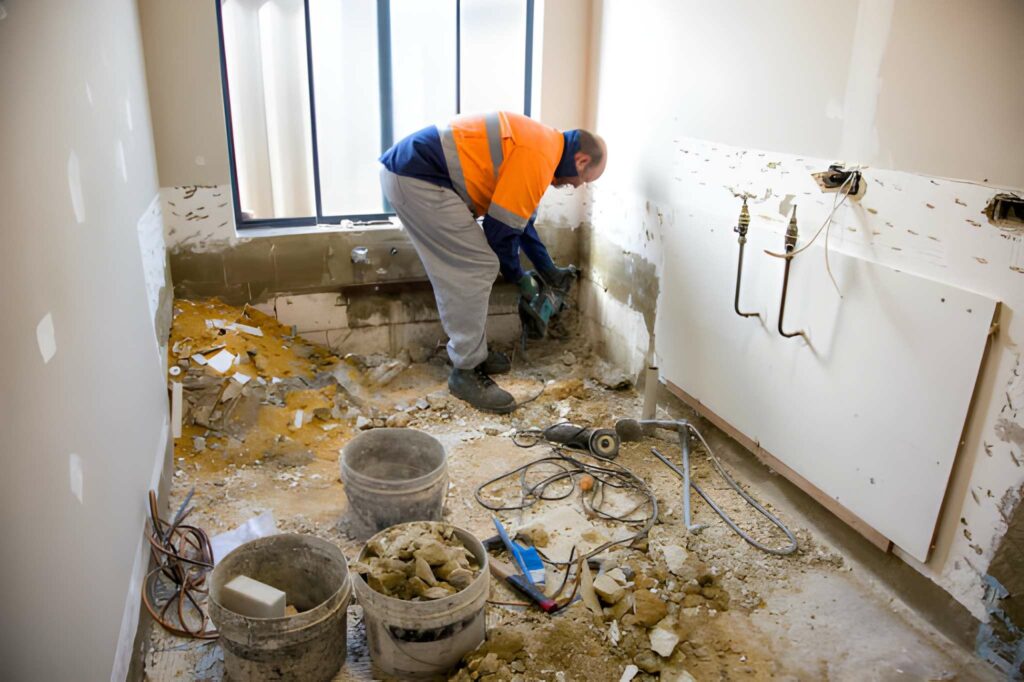 Ristrutturazione del bagno CCService esempio prima 